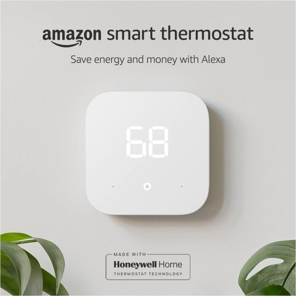 Certified Refurbished Smart Thermostat – ENERGY STAR certified, DIY install, Wor